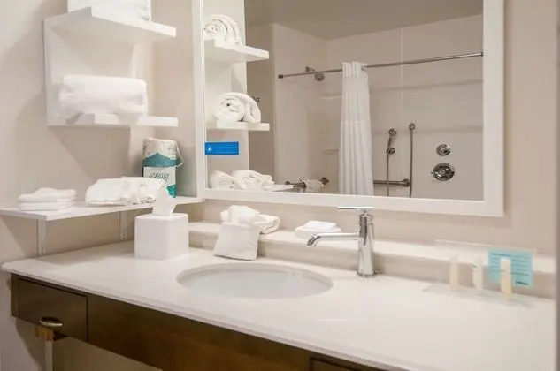 Oda, 1 En Büyük (King) Boy Yatak, Engellilere Uygun (Mobility & Hearing, Roll-in Shower)