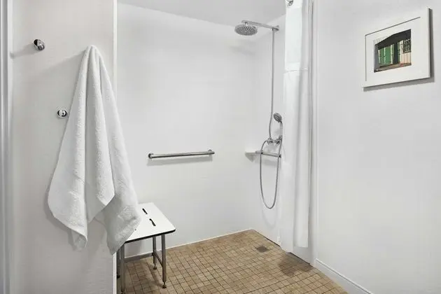Oda, 1 En Büyük (King) Boy Yatak, Engellilere Uygun, Sigara İçilmez (Mobility, Roll-in Shower)