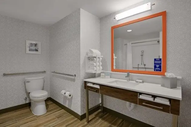 Oda, 1 En Büyük (King) Boy Yatak, Engellilere Uygun (Mobility & Hearing, Roll-in Shower)