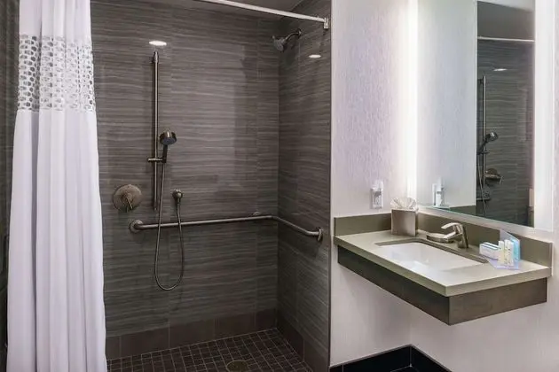 Oda, 2 Büyük (Queen) Boy Yatak, Engellilere Uygun (Mobility & Hearing, Roll-In Shower)