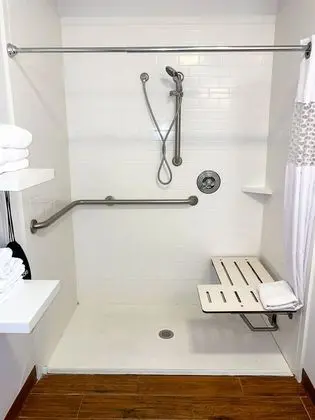 Stüdyo, 1 En Büyük (King) Boy Yatak, Engellilere Uygun (Roll-In Shower)