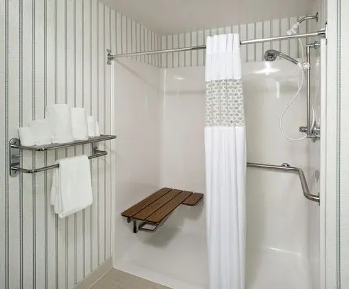Oda, 1 Büyük (Queen) Boy Yatak, Engellilere Uygun (Roll-in Shower)