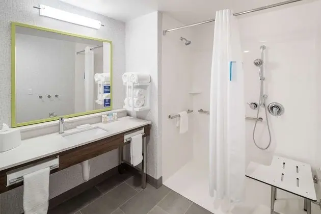 Stüdyo, 1 En Büyük (King) Boy Yatak, Engellilere Uygun, Sigara İçilmez (Roll-In Shower)