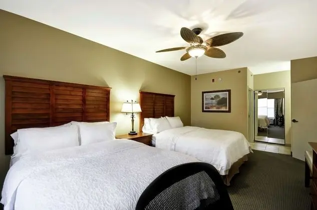 ADA Room, 2 Queen Beds, Roll in Shower