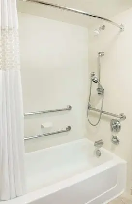 Oda, 2 Büyük (Queen) Boy Yatak, Engellilere Uygun, Sigara İçilmez (Mobility & Hearing, Bathtub)