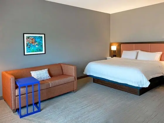 1 King Bed W/Sofabed and Shower Only NonSmoking