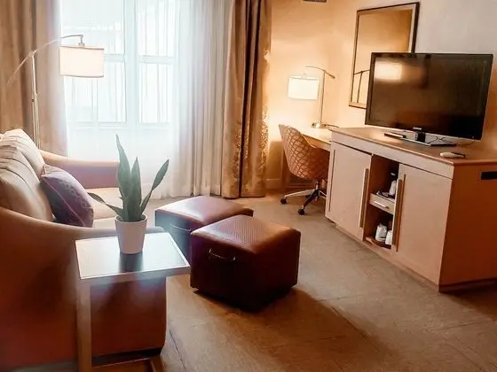 Süit, 1 En Büyük (King) Boy Yatak, Sigara İçilmez, Buzdolabı ve Mikrodalga (Wet Bar)