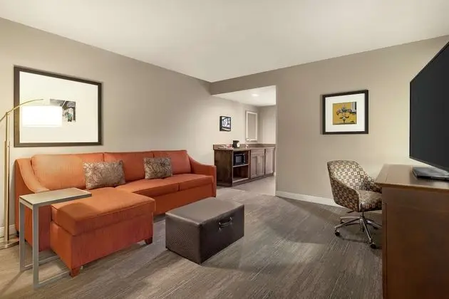Jr. Suite, king bed, sofa bed, wet bar