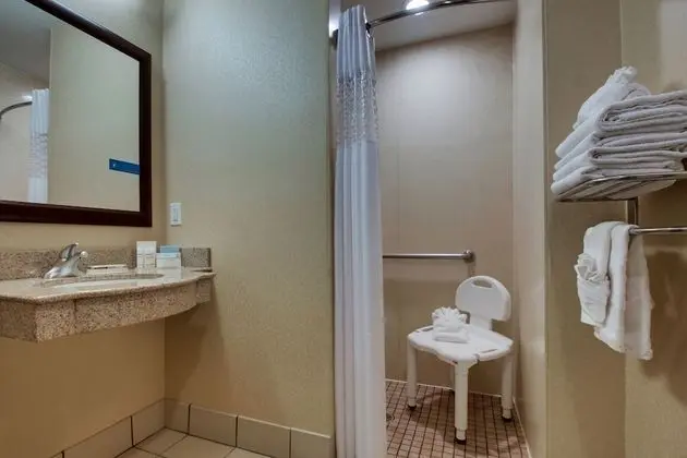 Stüdyo, 1 En Büyük (King) Boy Yatak, Engellilere Uygun (Mobility & Hearing, Roll-in Shower)