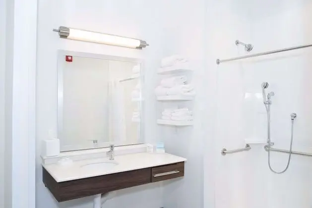 Stüdyo, 1 En Büyük (King) Boy Yatak, Engellilere Uygun (Roll-In Shower, Mobility & Hearing)