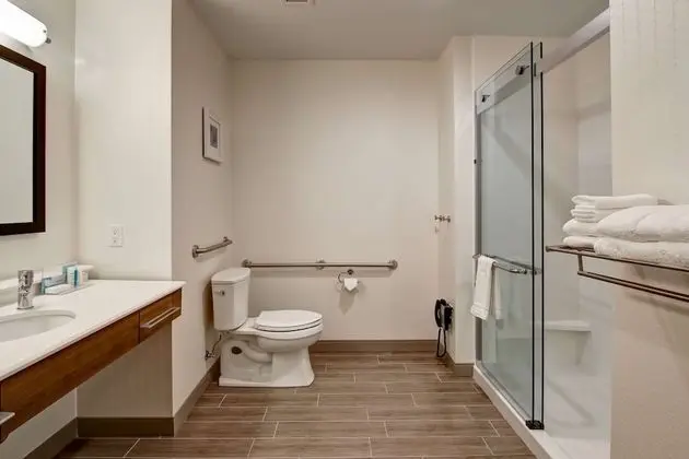 Oda, 1 En Büyük (King) Boy Yatak, Engellilere Uygun (mob/hearing acc w/ roll-in shower)