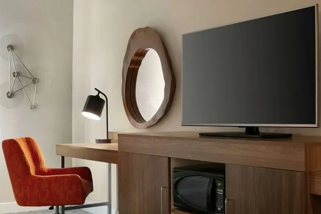 Oda, 1 En Büyük (King) Boy Yatak ve Çekyat, Engellilere Uygun, Küvet (Refrigerator & Microwave)