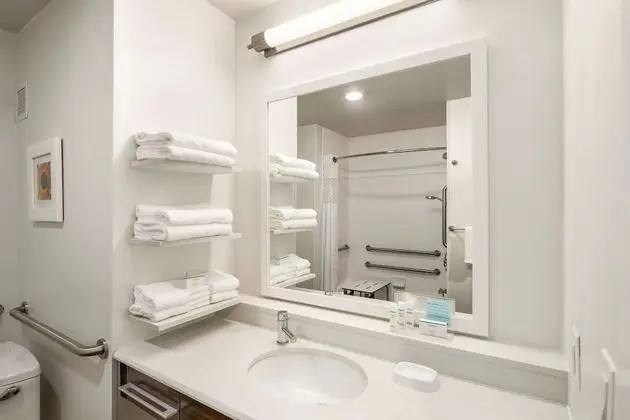 Oda, 1 En Büyük (King) Boy Yatak, Engellilere Uygun (Mobility & Hearing, Roll-in Shower)