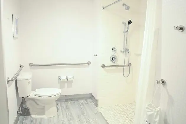 Oda, 1 En Büyük (King) Boy Yatak, Engellilere Uygun (Mobility & Hearing, Roll-in Shower)