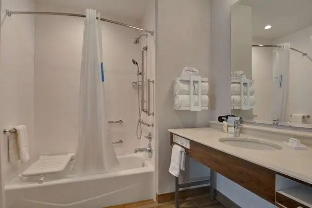 ADA Accessible Studio, 1 King Bed, Accessible, Bathtub (Refrigerator)