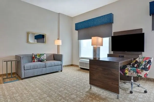 ADA Accessible Studio, 1 King Bed, Accessible, Refrigerator & Microwave (Hearing)