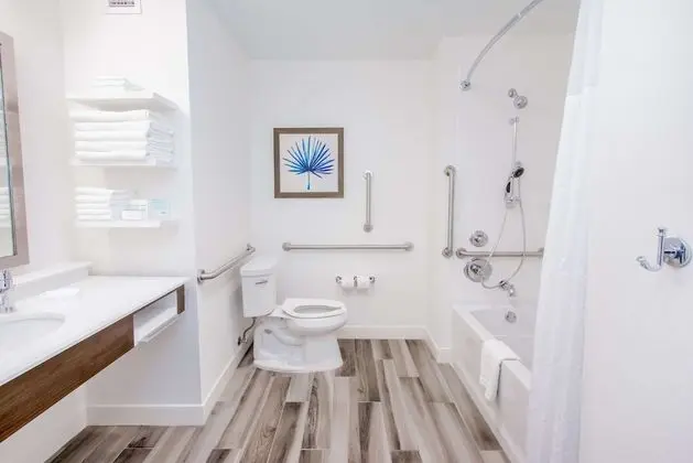 Oda, 1 En Büyük (King) Boy Yatak, Engellilere Uygun (mob/hearing acc w/ roll-in shower)