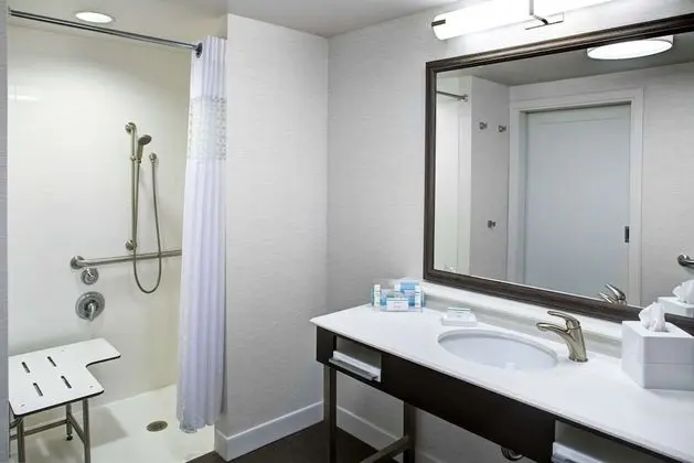 Stüdyo, 1 En Büyük (King) Boy Yatak, Engellilere Uygun (Mobility & Hearing, Roll-in Shower)