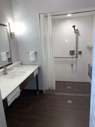 Stüdyo, 1 En Büyük (King) Boy Yatak, Engellilere Uygun (Roll-in Shower)