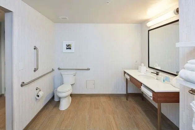 Oda, 1 En Büyük (King) Boy Yatak, Engellilere Uygun (Mobility & Hearing, Roll-in Shower)
