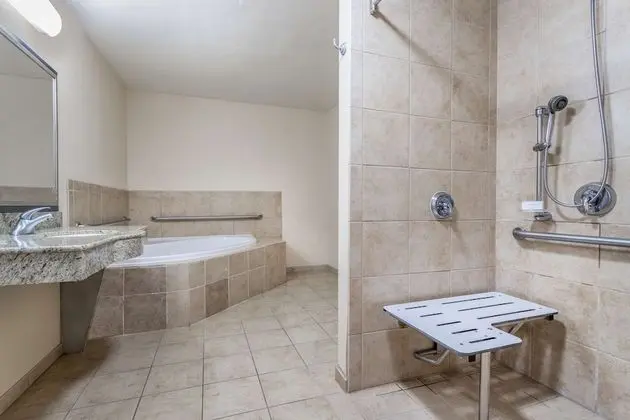 Stüdyo, 1 En Büyük (King) Boy Yatak, Engellilere Uygun (Roll-In Shower)