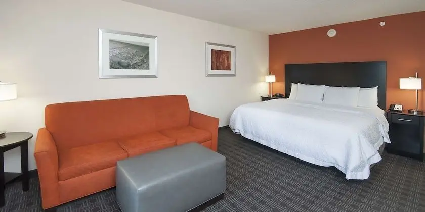 1 King Bed with Sofa Bed