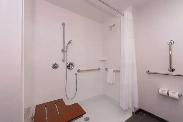 Stüdyo, 1 En Büyük (King) Boy Yatak, Engellilere Uygun (Roll-In Shower)