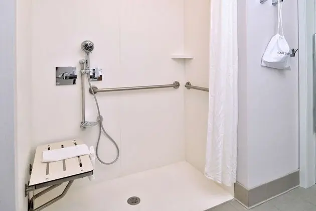 Oda, 1 En Büyük (King) Boy Yatak, Engellilere Uygun (Roll-in Shower, Mobility & Hearing)