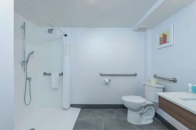 Oda, 2 Büyük (Queen) Boy Yatak, Engellilere Uygun (Roll-In Shower)