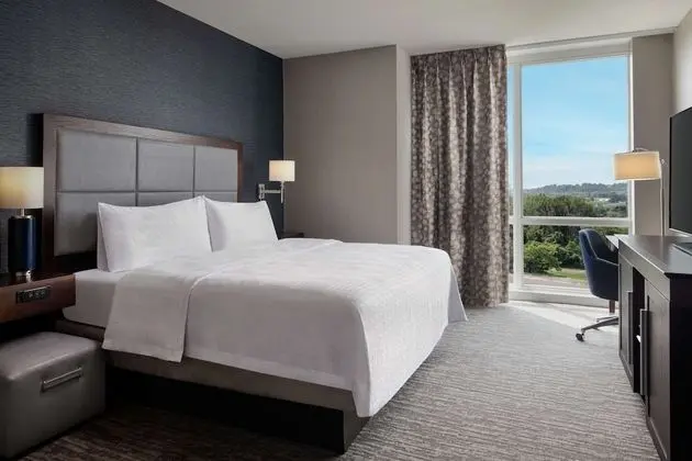 Room, 1 King Bed, Accessible, City View (Hearing)