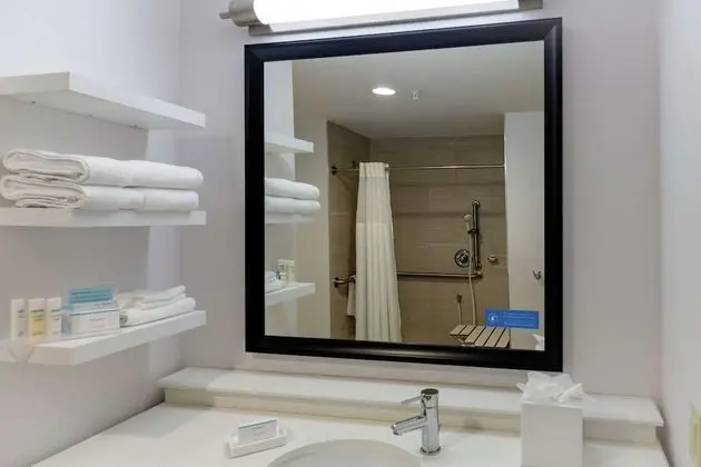 Oda, 1 En Büyük (King) Boy Yatak, Engellilere Uygun (Mobility & Hearing, Roll-in Shower)