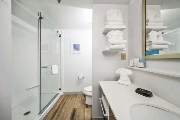 Oda, 1 En Büyük (King) Boy Yatak, Engellilere Uygun (Mobility & Hearing, Roll-In Shower)