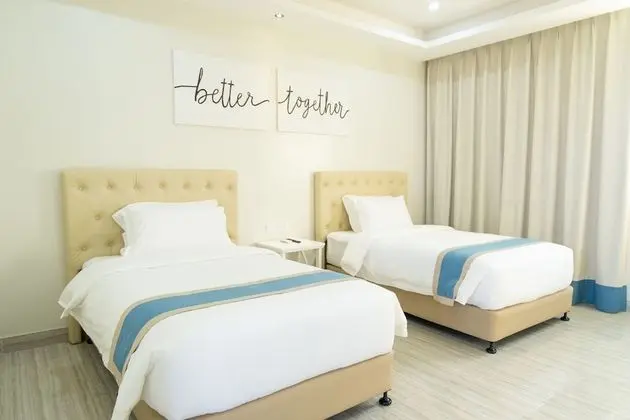 Executive Tek Büyük Yataklı Oda, 2 Çift Kişilik Yatak, Buzdolabı, Şehir Manzaralı
