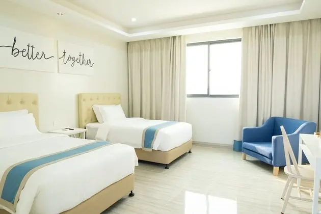 Executive Tek Büyük Yataklı Oda, 2 Çift Kişilik Yatak, Buzdolabı, Şehir Manzaralı