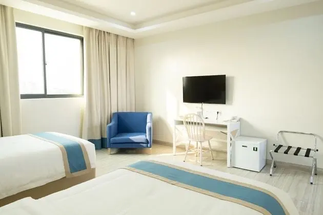 Executive Tek Büyük Yataklı Oda, 2 Çift Kişilik Yatak, Buzdolabı, Şehir Manzaralı