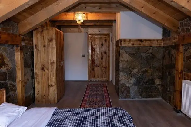 Bungalov Konseptli Taş Oda