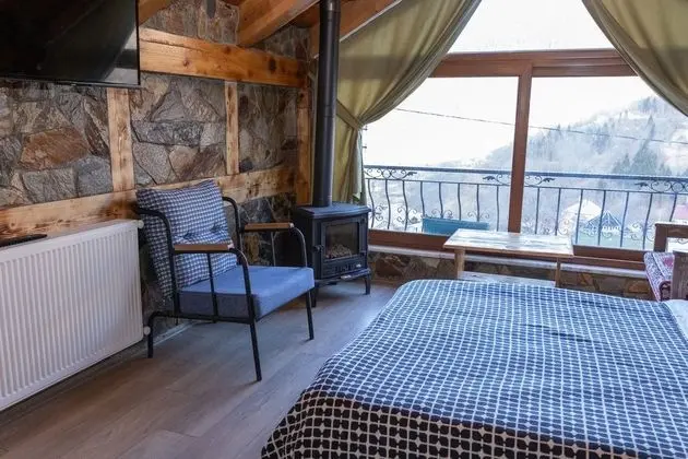 Bungalov Konseptli Taş Oda