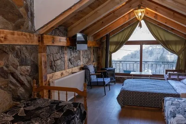 Bungalov Konseptli Taş Oda