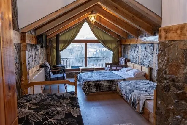 Bungalov Konseptli Taş Oda
