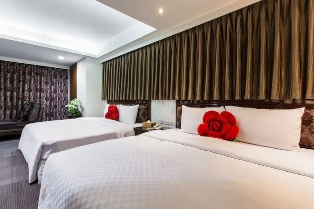Deluxe Dört Kişilik Oda, 2 Çift Kişilik Yatak
