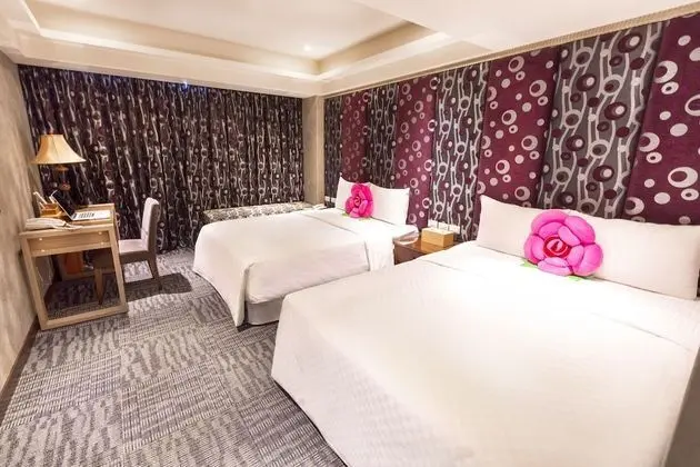 Deluxe Dört Kişilik Oda, 2 Çift Kişilik Yatak