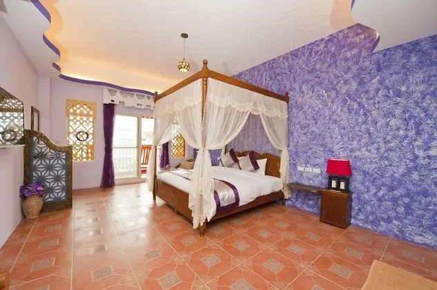 Romantic Tek Büyük Yataklı Oda, 1 Çift Kişilik Yatak, Okyanus Manzaralı