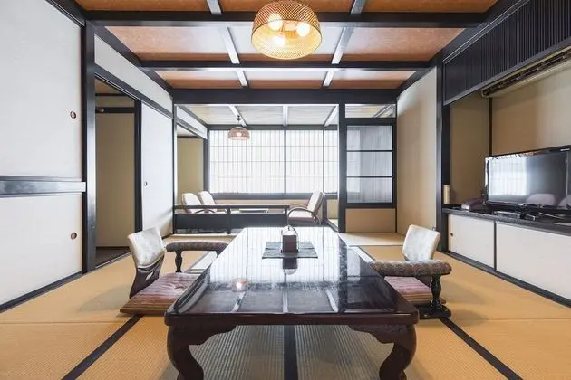 Oda, Birden Çok Yatak, Sigara İçilmez (Japanese Modern Twin, Open Air Bath)