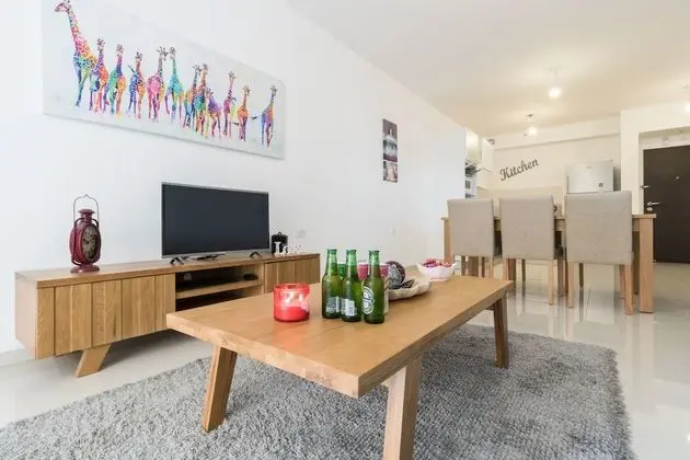 Two-Bedroom Apartment with Balcony