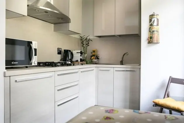 Deluxe Apart Daire, Mutfak, Deniz Manzaralı