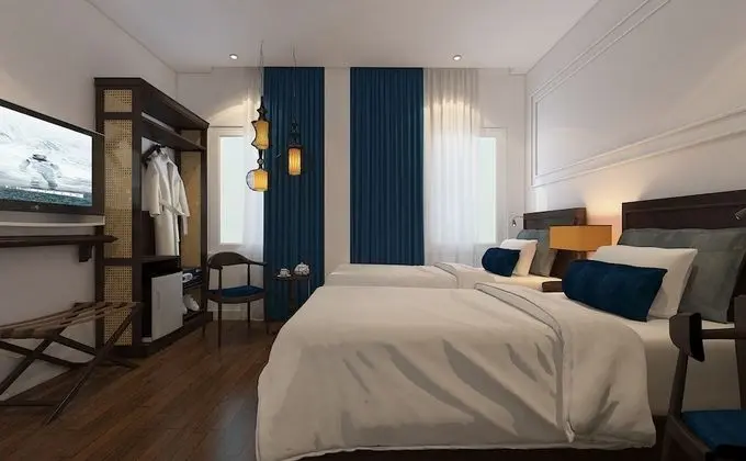 Deluxe Tek Büyük veya İki Ayrı Yataklı Oda, Engellilere Uygun, Şehir Manzaralı