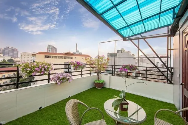 Family Süit, Balkon, Şehir Manzaralı (Terrace)