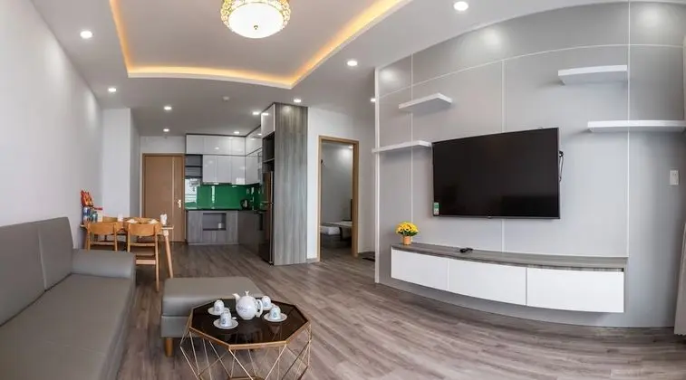 Premier Apart Daire, Plaj Manzaralı, Denize Sıfır