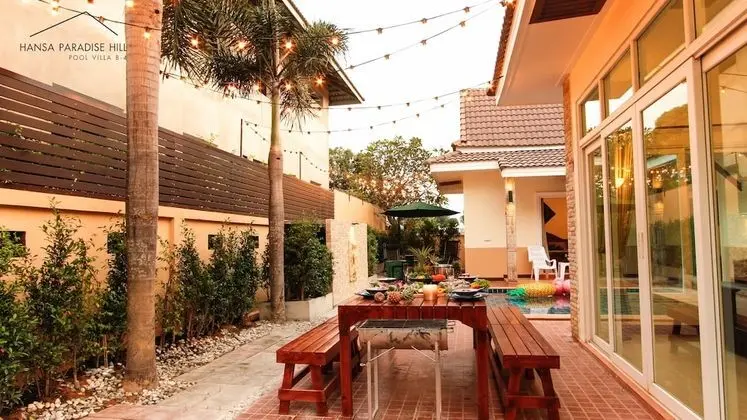 Deluxe Villa, 3 Yatak Odası, Havuz Manzaralı, Zemin Kat