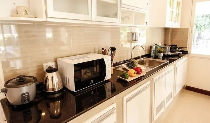 Deluxe Villa, 3 Yatak Odası, Havuz Manzaralı, Zemin Kat